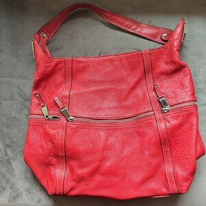 Tignanello large leather shoulder bag